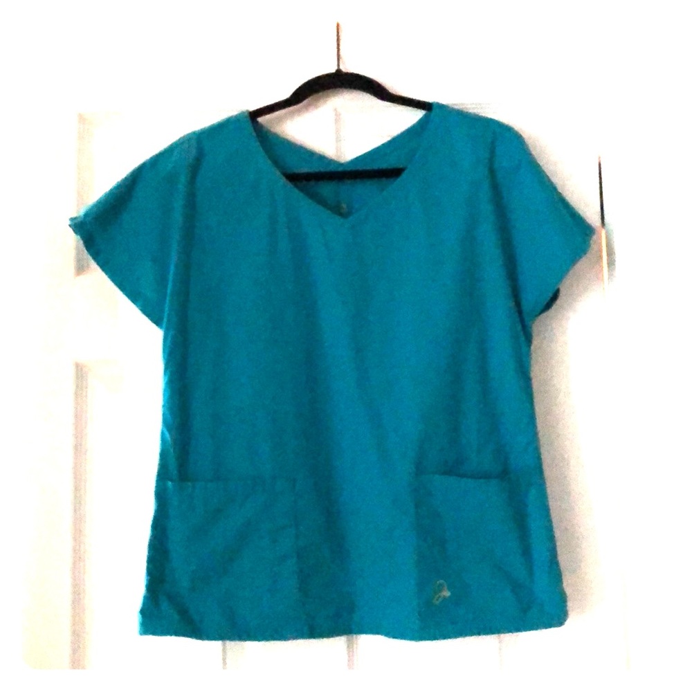 Jaanuu Scrubs  teal scrub top